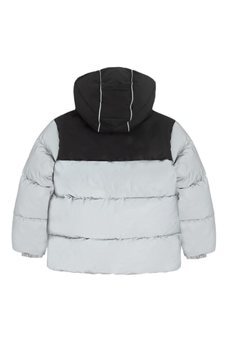 Doudoune à capuche Nasa - Gris