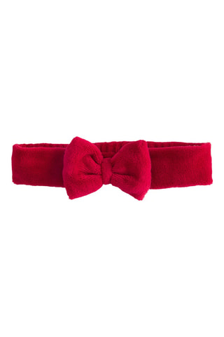 Haarband en kruippakje - Rood