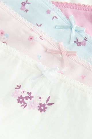 7 culottes - Rose et bleu clair