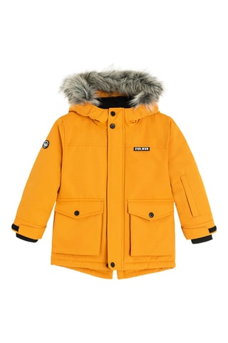 Parka à capuche - Jaune