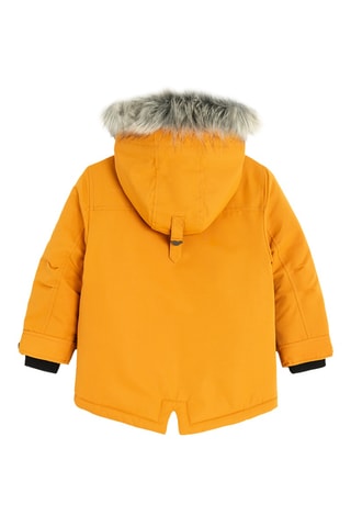 Parka à capuche - Jaune