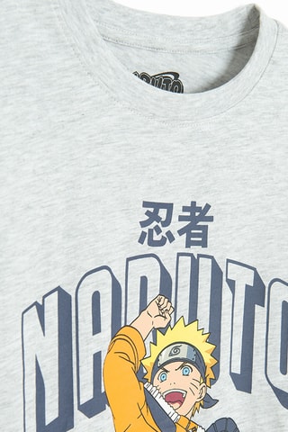 Pyjama Naruto - Gris chiné et bleu marine
