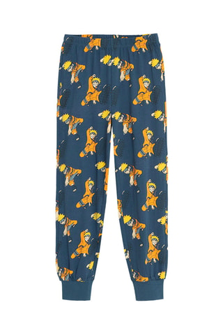 Pyjama Naruto - Gris chiné et bleu marine