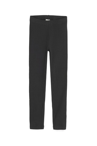 2 leggings - Noir et gris clair