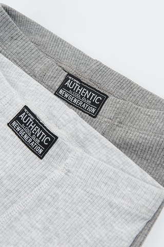 2 pantalons - Gris clair et gris foncé