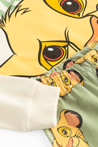 Pyjama Simba Le Roi Lion Disney - Beige et vert d’eau