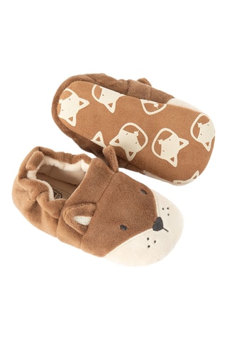 Chaussons - Marron clair