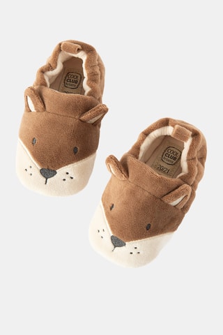 Chaussons - Marron clair