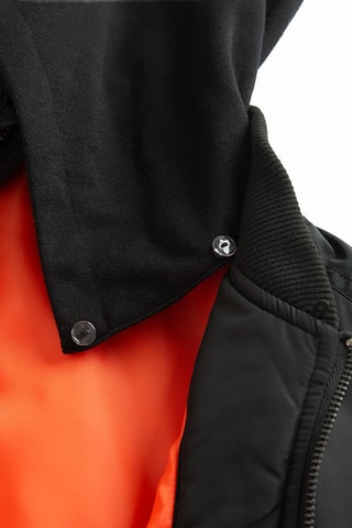 Veste à capuche - Noir