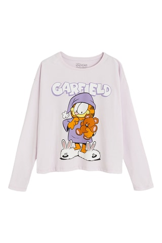 Pyjama Garfield - Mauve