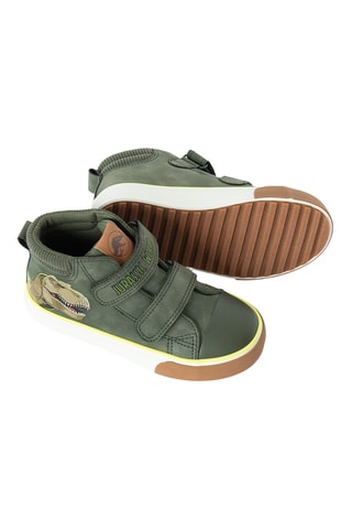 Hoge Sneakers Jurassic World - Kaki