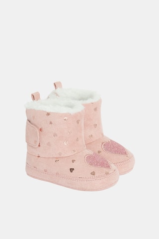 Chaussons fourrés - Rose