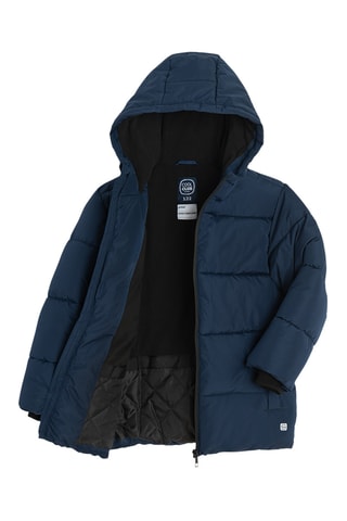 Doudoune à capuche - Bleu marine