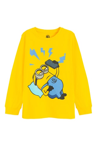 Pyjama Les Minions - Jaune et bleu cobalt