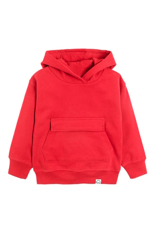 Sweat à capuche - Rouge
