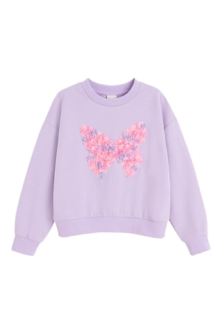 Sweat et jupe en tulle - Violet