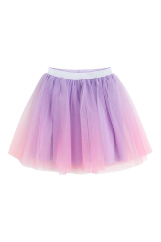Sweat et jupe en tulle - Violet