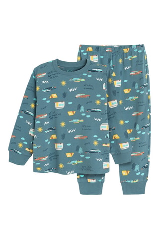 Pyjama - Bleu canard