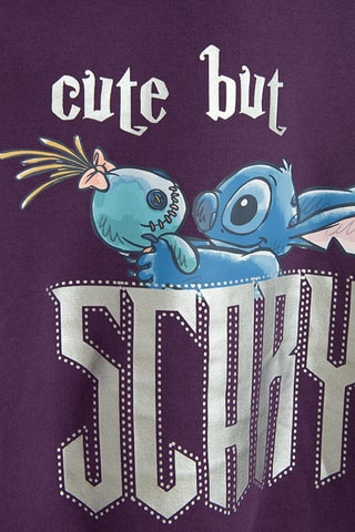Sweat à capuche Stitch Lilo et Stitch Disney - Violet