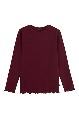 2 t-shirts - Bordeaux et blanc