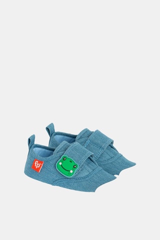 Baskets en jean - Bleu clair