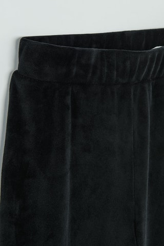 Jogging en velours - Noir