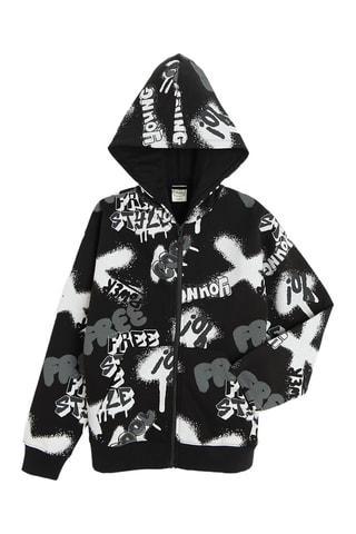 Sweat à capuche - Noir