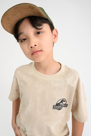 T-shirt Jurassic Park - Beige clair