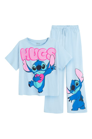 Pyjama Stitch Lilo et Stitch Disney - Bleu clair