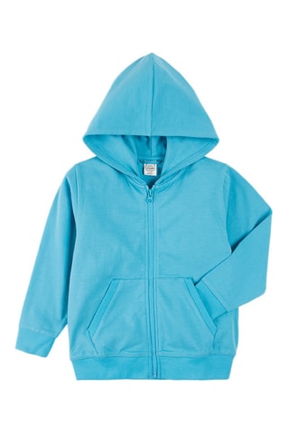 Sweat à capuche - Turquoise