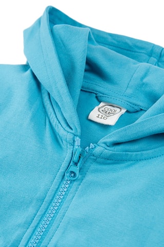 Sweat à capuche - Turquoise
