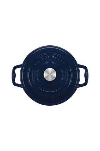 Cocotte ronde en fonte émaillée Alma - 25 cm - 4,7 l