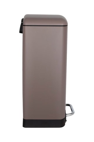 Poubelle à pédale en acier inoxydable 40 l