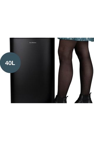 Poubelle à pédale en acier inoxydable - 30 l