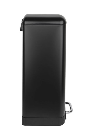 Poubelle à pédale en acier inoxydable -  40 l