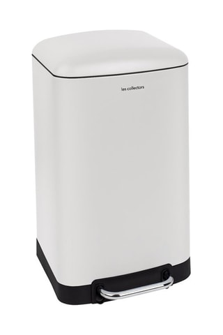 Poubelle à pédale en acier inoxydable - 40 l
