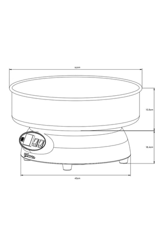 Machine à barbe à papa - 1200 W