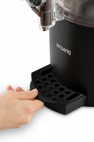 Distributeur de chocolat chaud - 3 l - Noir