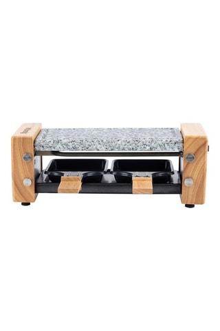 Appareil à raclette et pierre à cuire - 2 personnes - 350 W