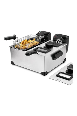 Friteuse double bac - 6 l - 3600 W