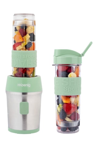 Mini blender - Vert pastel - 570 ml - 300 W - Vert