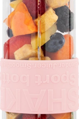 Mini blender Rose Pastel - 570 ml - 300 W - Argenté, noir et rose