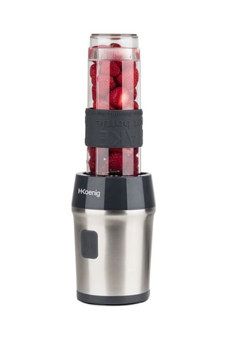 Mini blender Noir - 570 ml - 300 W - Argenté et noir