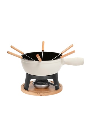 Fondue en fonte émaillée Mont Blanc - 1,8 l - 6 personnes