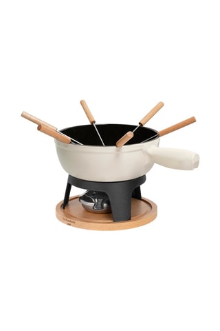 Fondue en fonte émaillée Mont Blanc - 1,8 l - 6 personnes