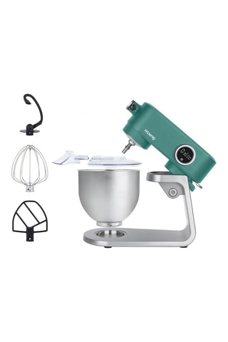 Robot pétrin multifonctions - 5 l - 800 W - Argenté et vert