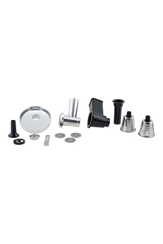 Kit d'accessoires pour robot pâtissier - 5 pièces - Argenté, gris et noir
