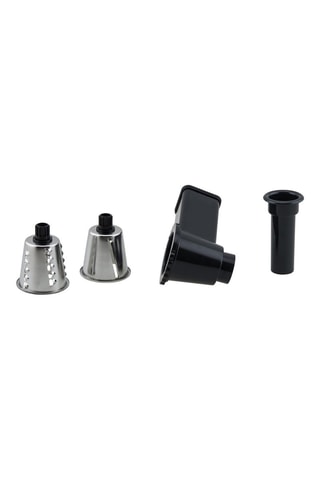 Kit d'accessoires pour robot pâtissier - 5 pièces - Argenté, gris et noir