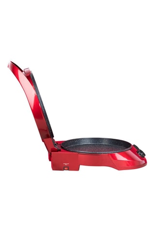 Machine à tarte - 1800 W - 30 cm - Noir et rouge
