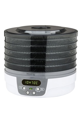 Déshydrateur Alimentaire - 380 W - Gris